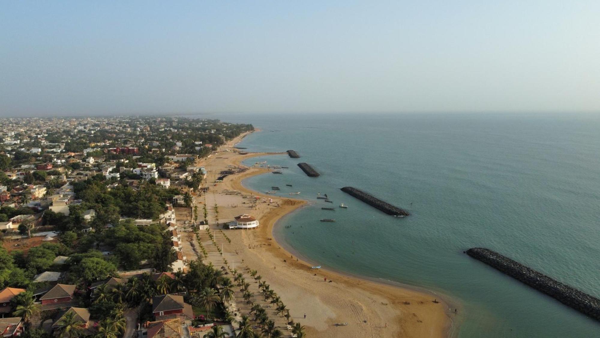 West African Beach Saly Exteriör bild